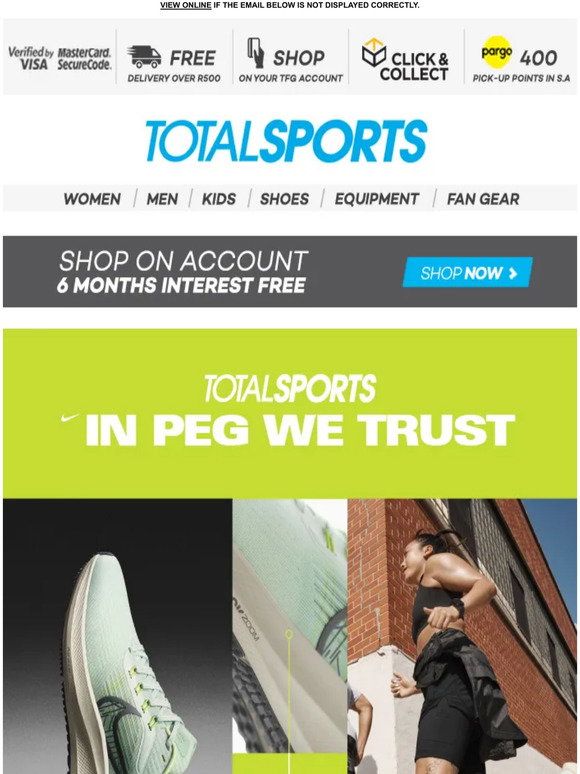 Total Sports Online Ascend to new heights in the Nike Pegasus 39 🏃