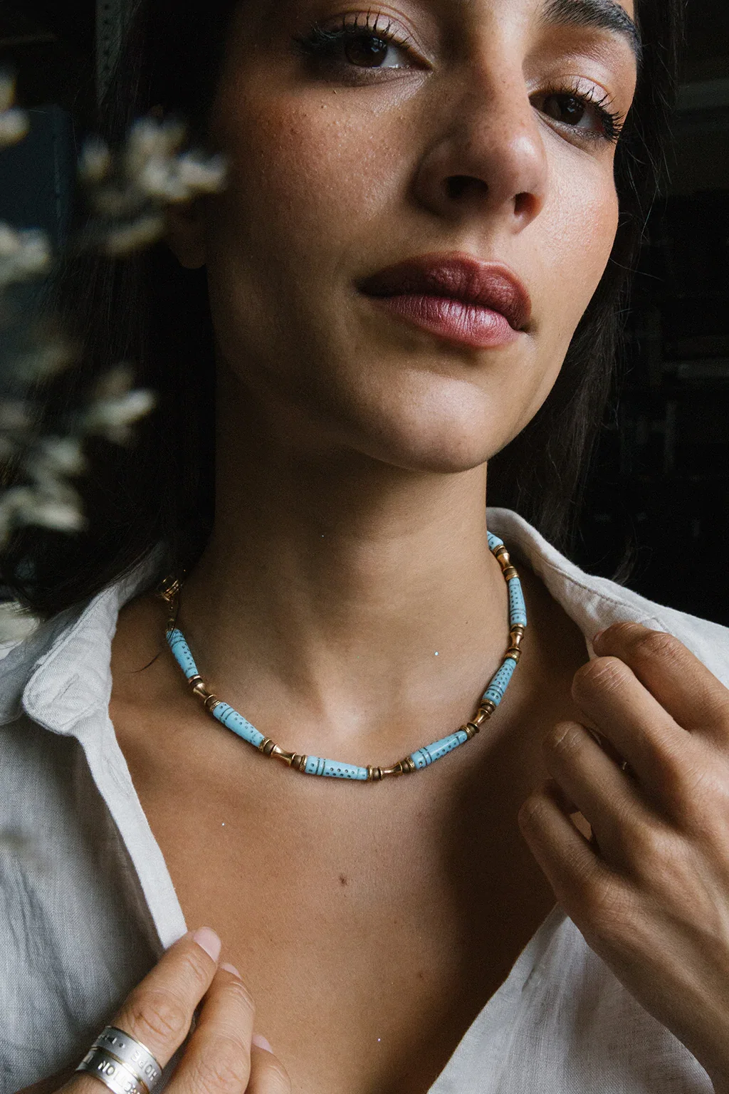 Image of Catch the Trade Winds Necklace with Cuff Keeper