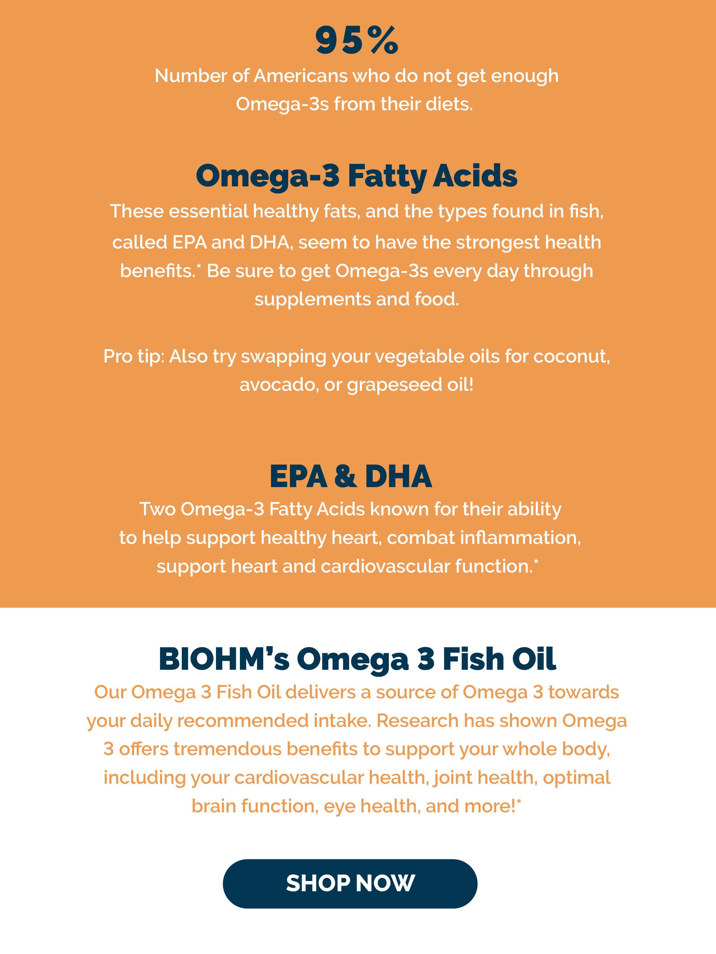 BIOHM Health 🐟 Benefits of Omega 3's + FREE Gift with Any Purchase