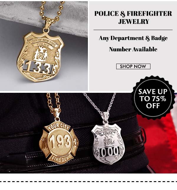 Police and Firefighter Jewelry