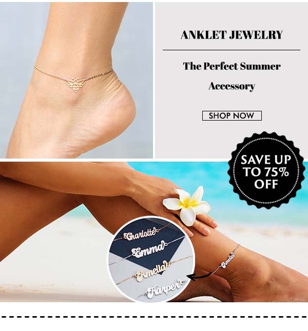 Ankle Bracelet Jewelry