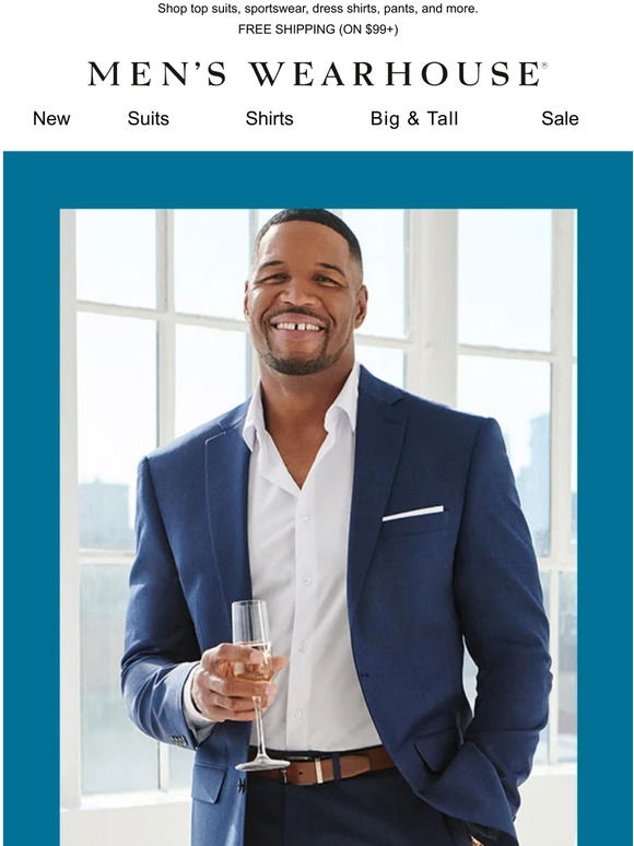 Mens Wearhouse Michael Strahan Looks Milled 