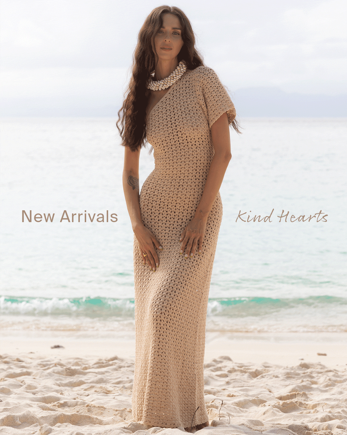maurie and eve crochet dress SUNDANCE CROCHET DRESS -CREAM
