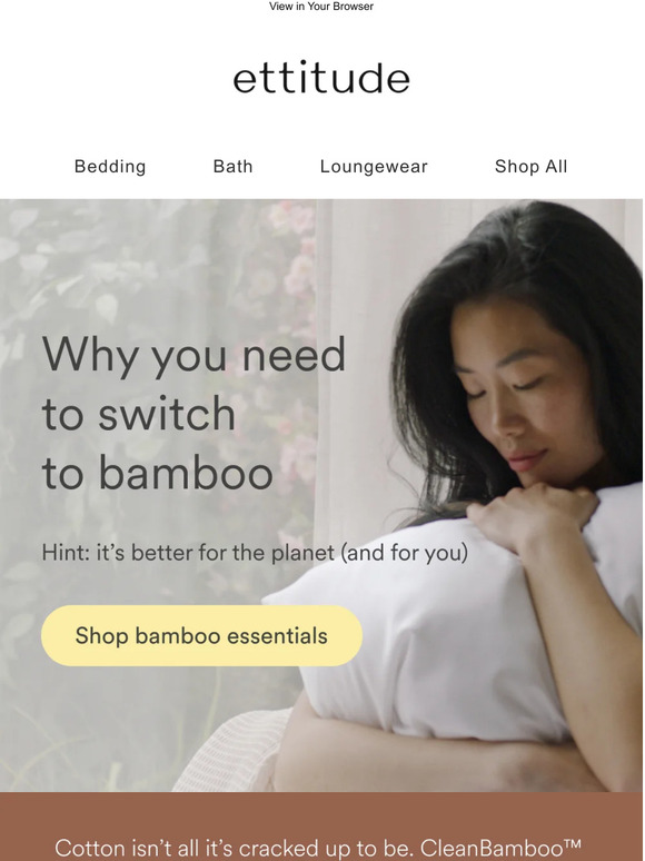 ettitude Is bamboo *really* better than cotton? Milled