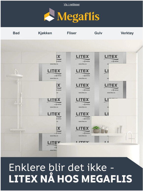 Megaflis MegaFlis: Endelig! Vi fører nå LITEX hos Megaflis! | Milled