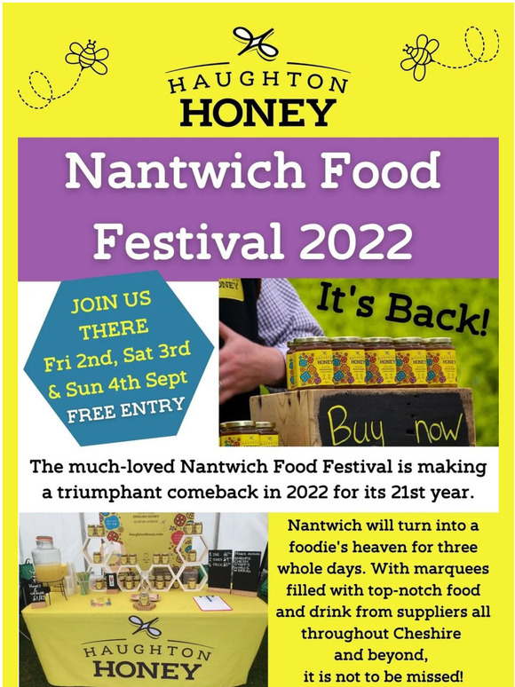 Will you be visiting the Nantwich food festival?