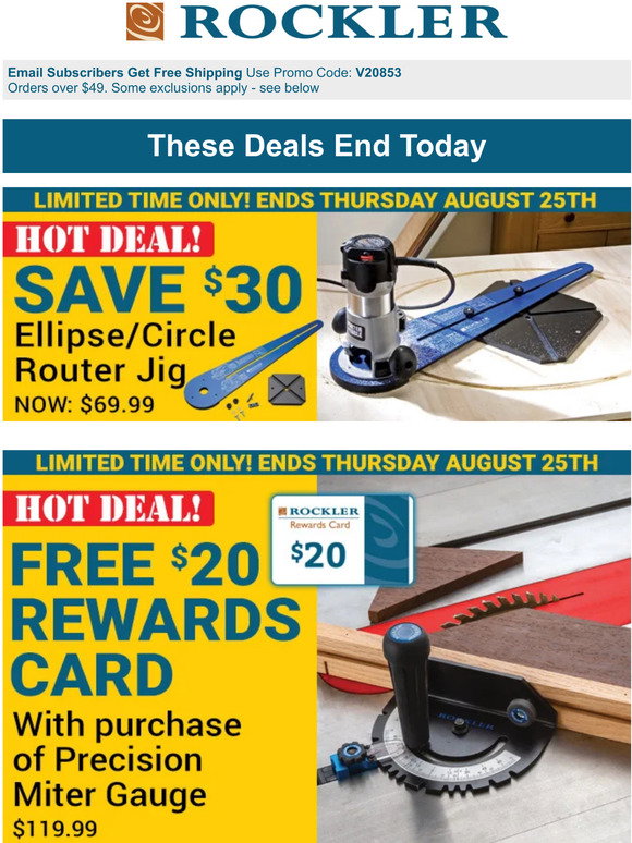 Cyber Monday Blowout Sale 