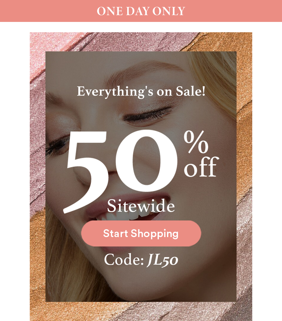 50% OFF Sitewide - Code: JL50