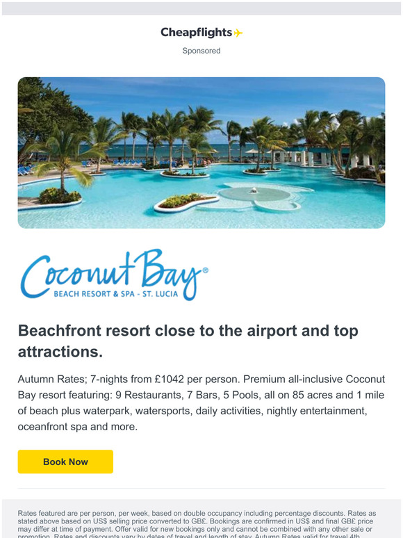 Relax & Restore: Exclusive Autumn Savings in Saint Lucia