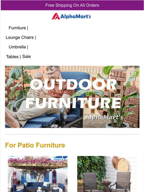 OUTDOOR FURNITURE customers are L O V I N G😍