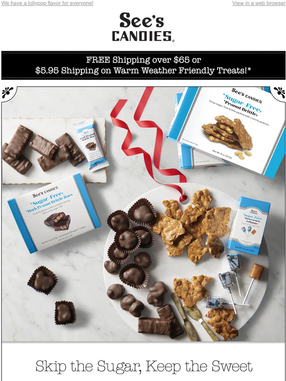 See's Candies The Tastiest Sugar Free Treats You’ll Ever Meet 😋 Milled