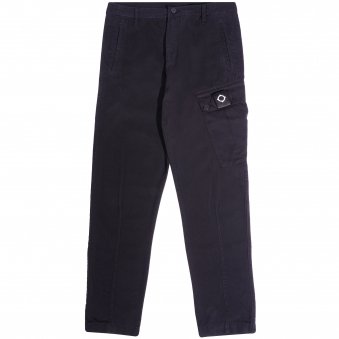 GD Tapered Fit Cargo Trousers - Black