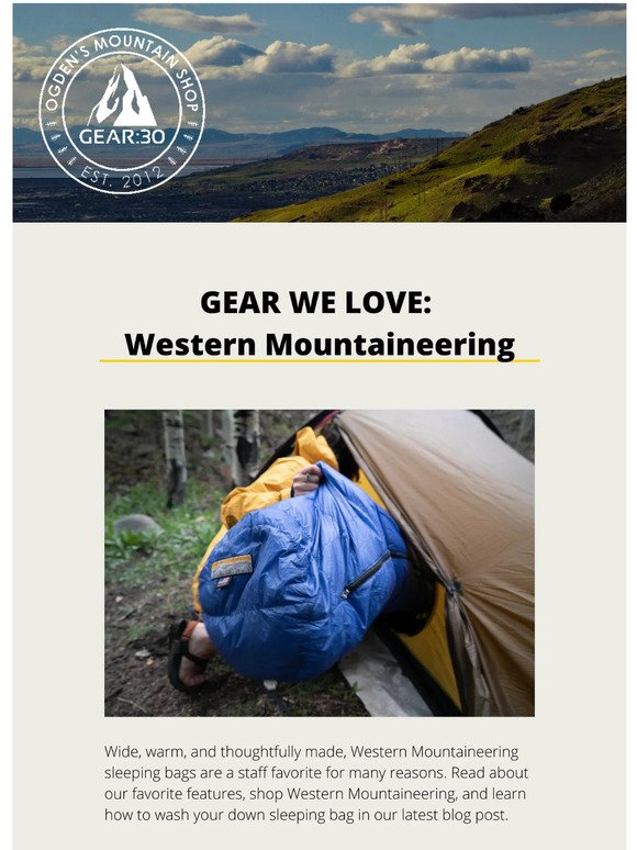 Gear we love: Western Mountaineering