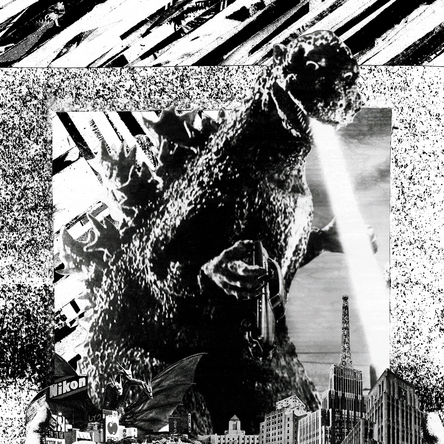 HUF x Kosuke x Godzilla