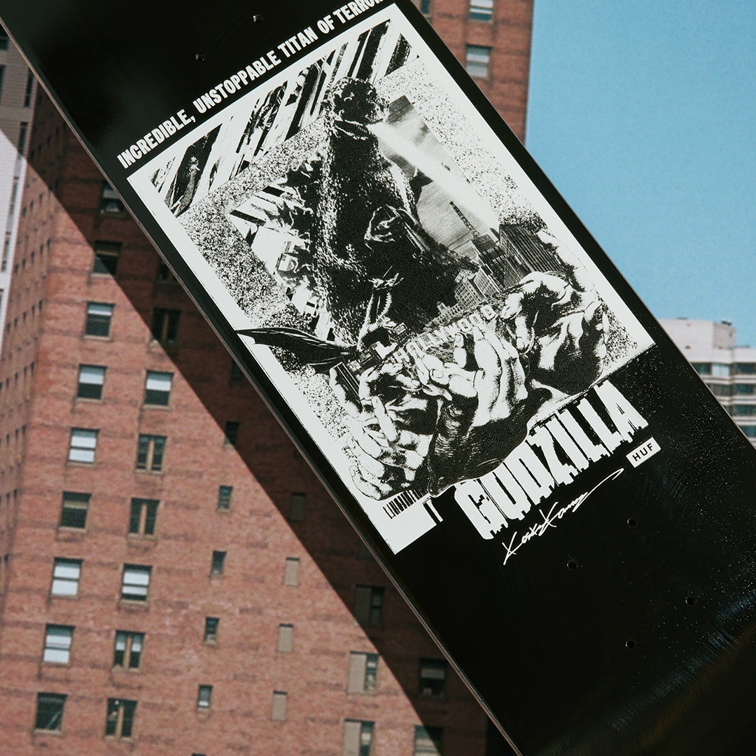 HUF GODZILLA SKATE DECK