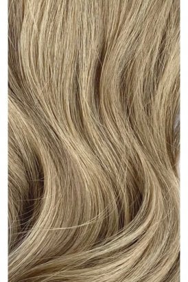 Cappuccino – Volumizer 20" Silk Seamless Clip In Human Hair Extensions 60g | Foxy Locks