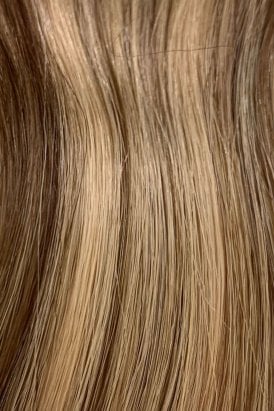 Brondie – Volumizer 20" Silk Seamless Clip In Human Hair Extensions 60g :Rooted: | Foxy Locks