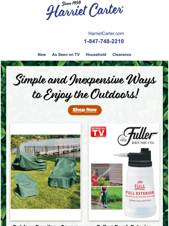 Harriet Carter Maintain your Outdoor Oasis with Ease Milled