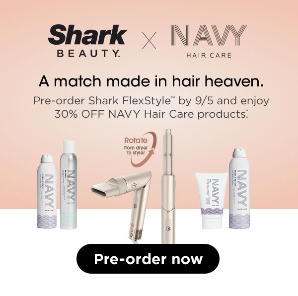 Preorder the new Shark FlexStyle hair dryer brush now