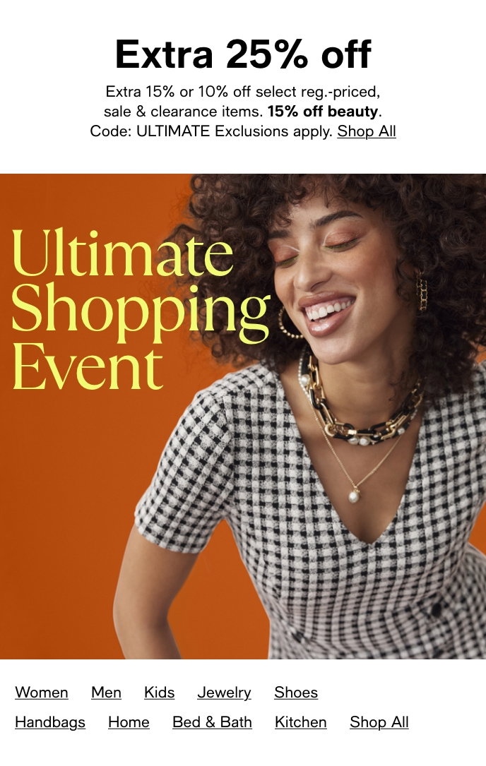 Macys.com: Up to 25% Off Sale & Clearance Items = Women's Clothing Under $5  & More