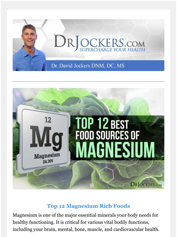 Top 12 Magnesium Rich Foods (I Eat 4 Everyday!) Milled