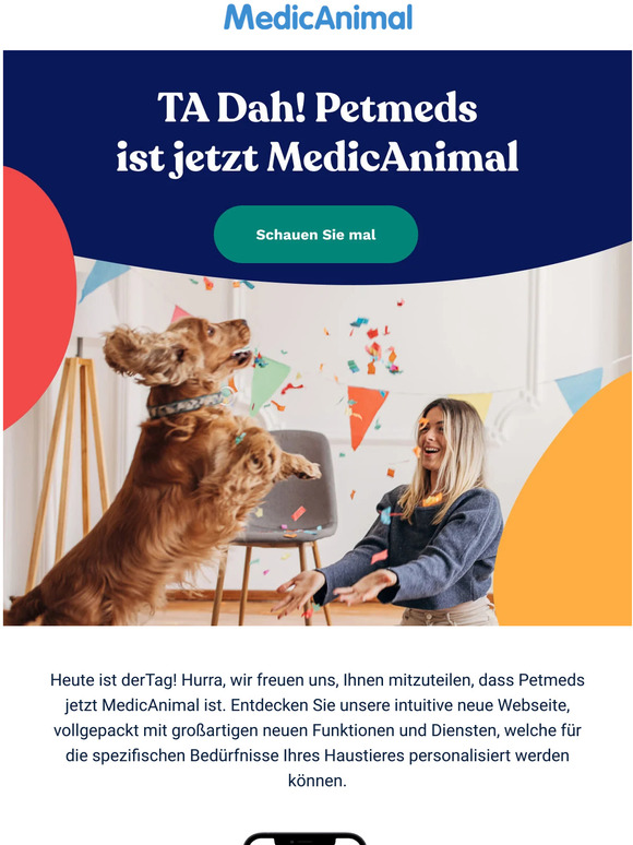 Petmeds is jetzt MedicAnimal