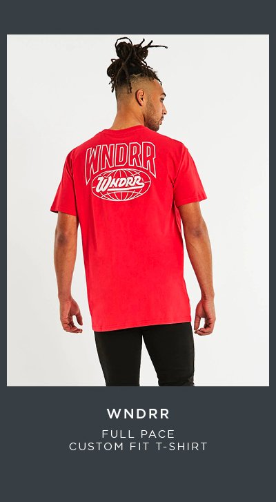 Full Pace Custom Fit T-Shirt Red
