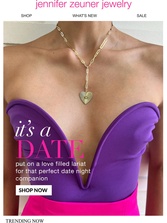 Jennifer Zeuner Jewelry The Perfect Date Night Essential Milled