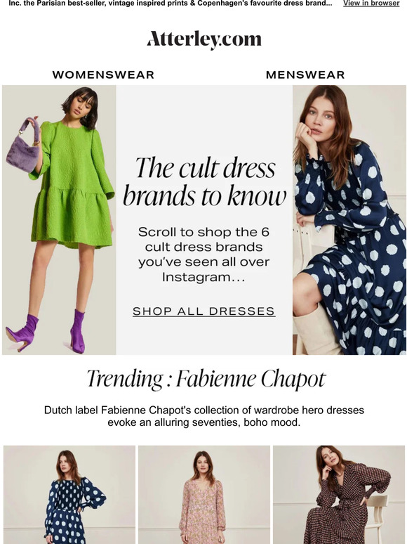 6 cult dress brands you've seen on Instagram