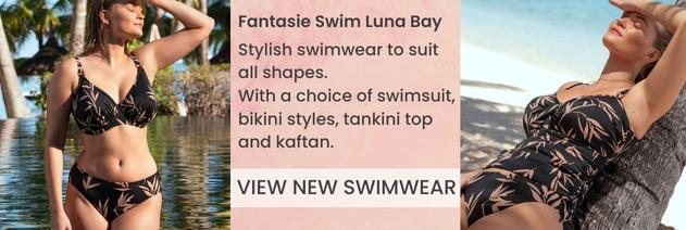 New Swimwear Collections - Stylish and Supportive Fantasie Luna Bay to Suit All Body Shapes.