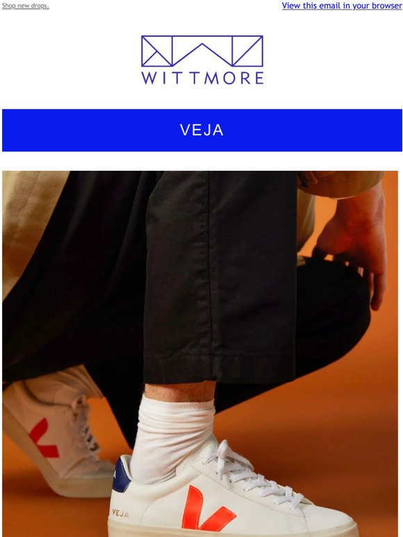 New drops! VEJA, Closed, Patagonia and SALE.
