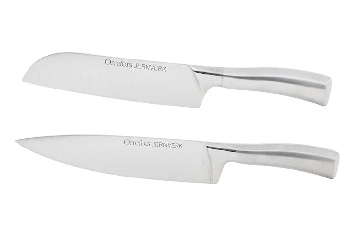 Orrefors Jernverk kockknivar 2-pack