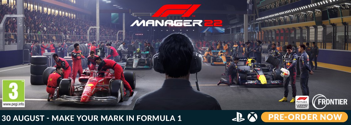 'F1 Manager 2022' - Pre-Order NOW!