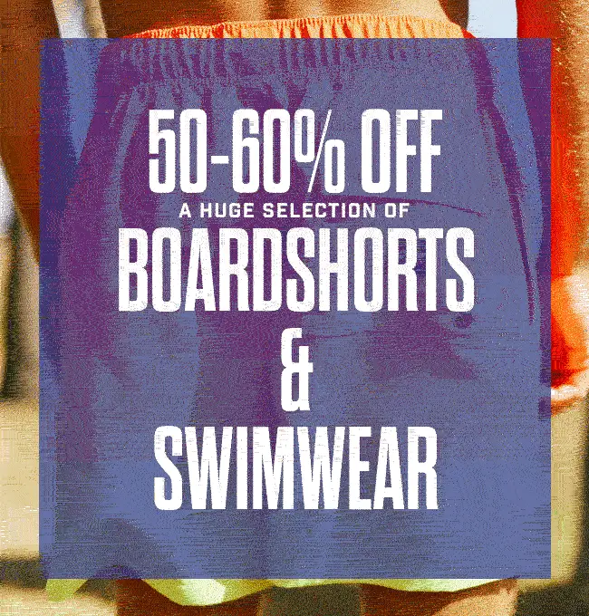 boardshorts & swimwear