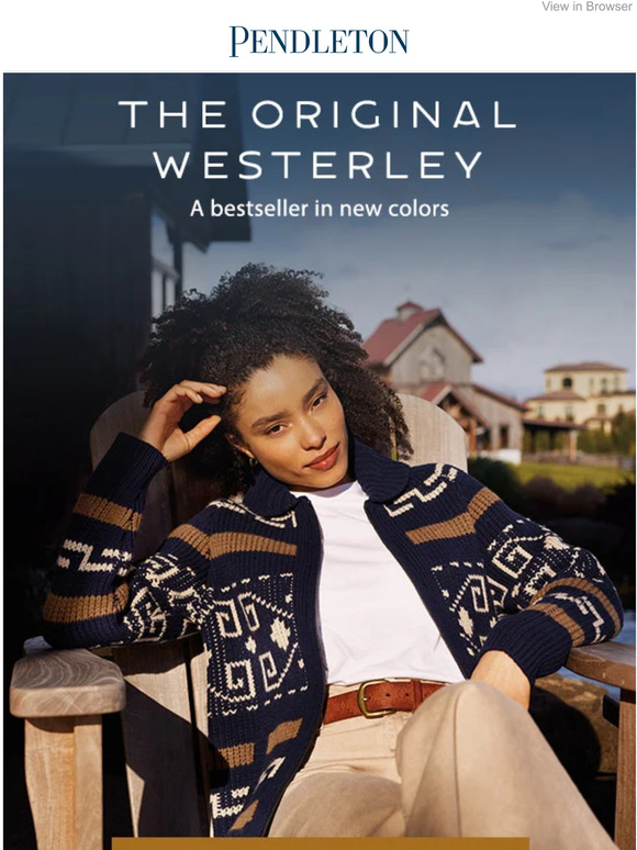 Pendleton Woolen Mills A bestseller in new colors Milled