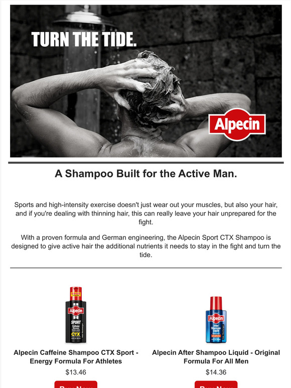 Stay in the Fight with Alpecin CTX Shampoo 🥊
