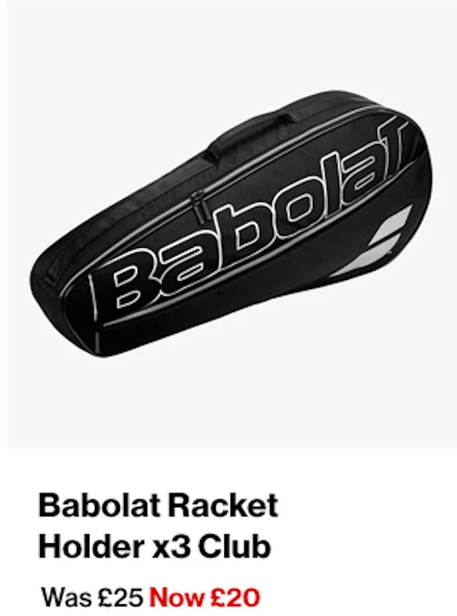 Babolat Racket Holder x3 Club