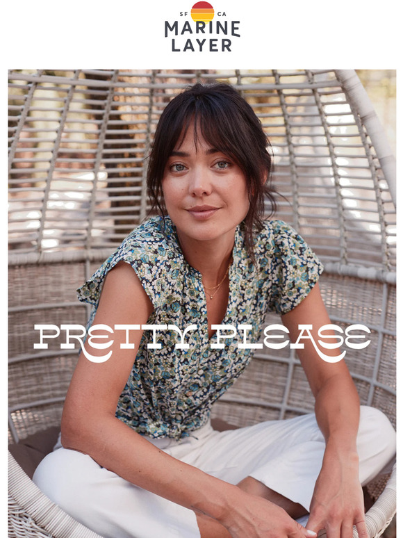 Marine Layer The kind of tops you plan a look around. Milled