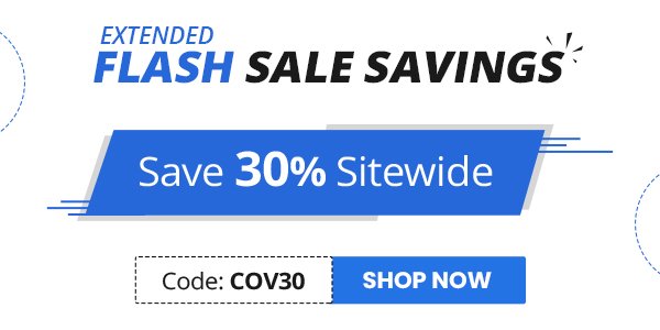 Extended Flash Sale Savings
