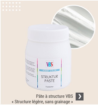 Pâte à structure VBS « Structure légère, sans grainage »