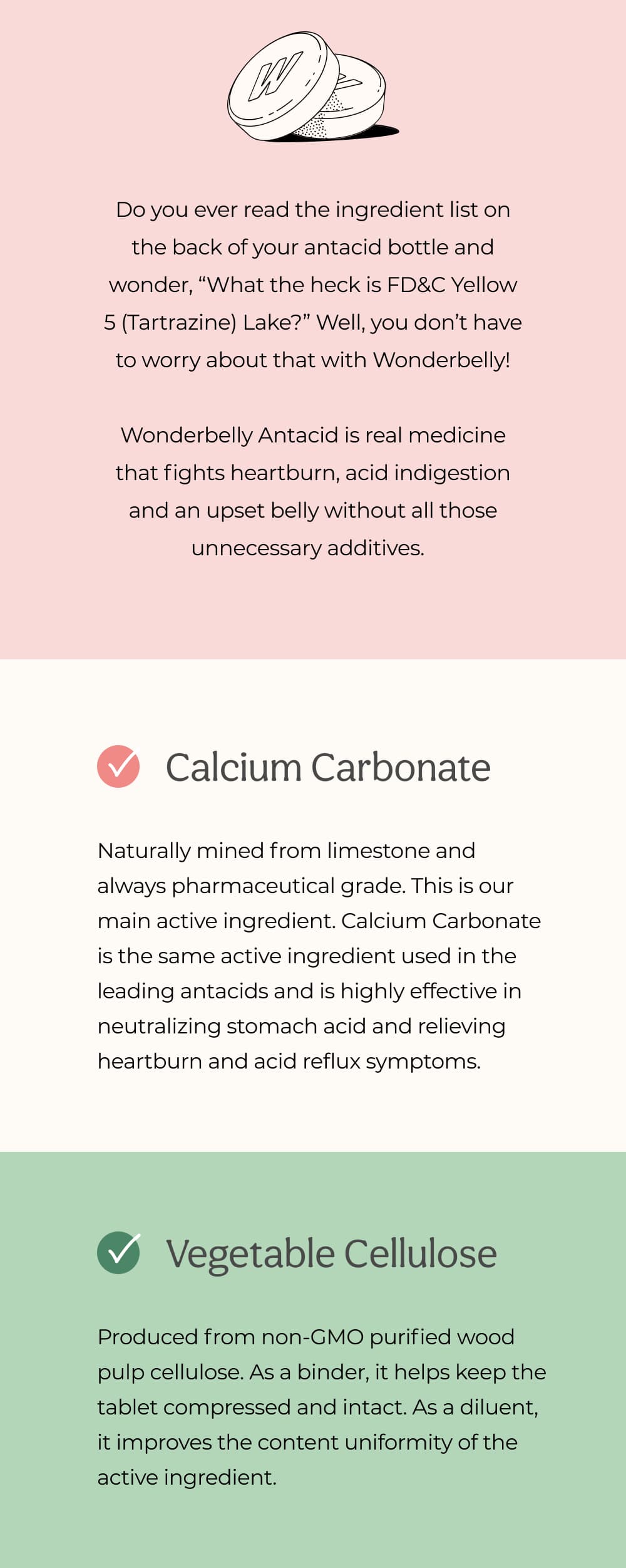 Wonderbelly What’s in YOUR antacid? 👀 Milled