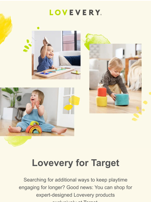 LOVEVERY Lovevery at Target? Bullseye! 🎯 Milled