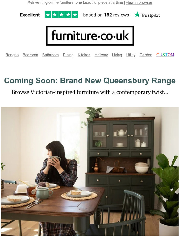 Furniture.co.uk Introducing the VictorianInspired Queensbury Range