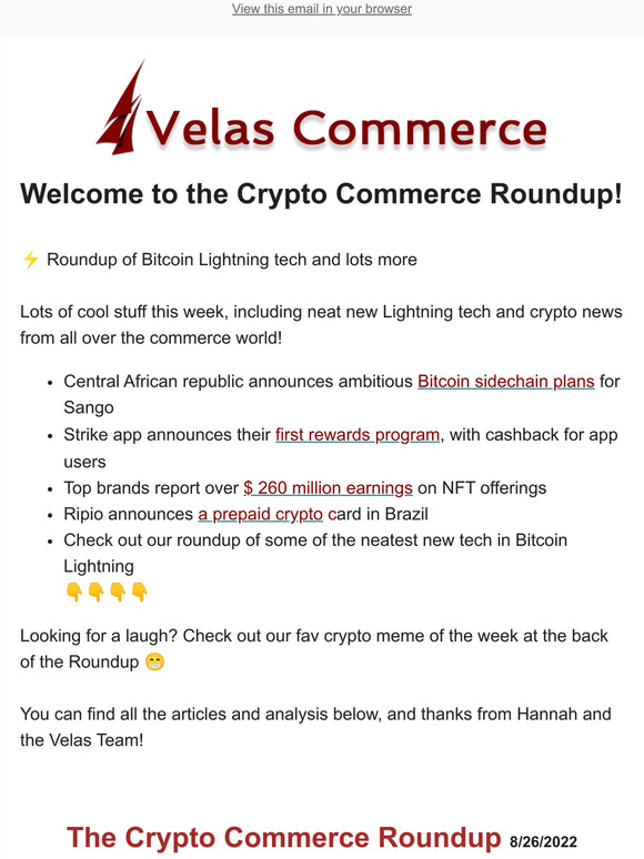 ⚡ Roundup of Bitcoin Lightning tech and lots more