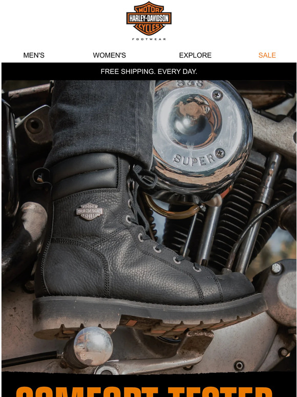Comfort Tested, Riding Approved.