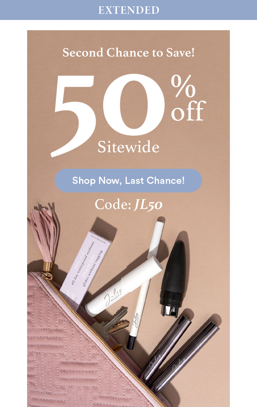 50% OFF Sitewide - Code: JL50