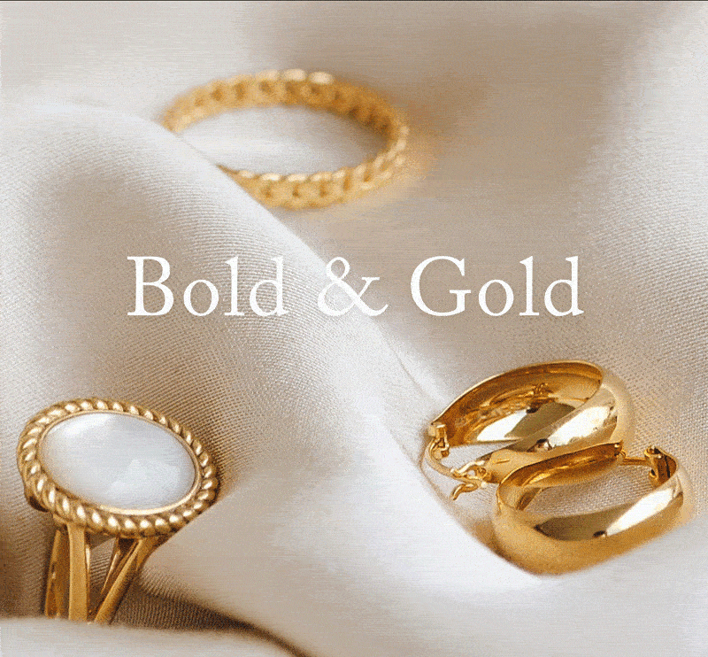 Linjer Bold & Gold Milled