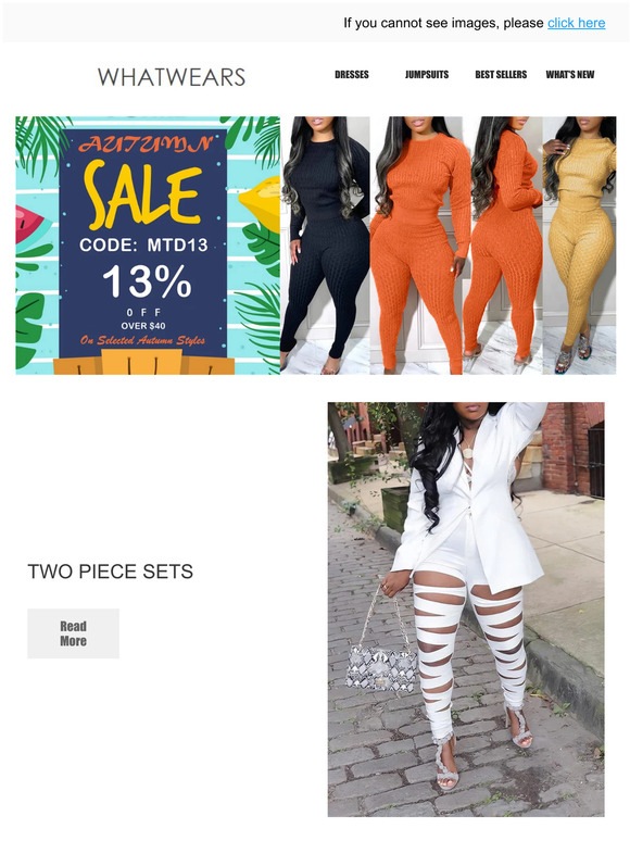Thanks from Whatwears! You Get 13% Coupon!