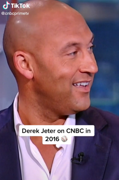 Check it Out on TikTok: Derek Jeter on Owning a Team