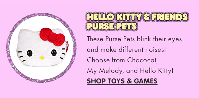 Hello Kitty and Friends Purse Pets